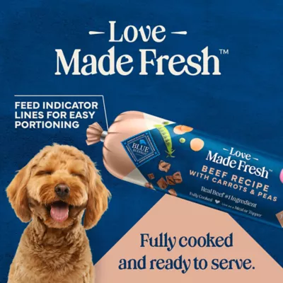 Blue Buffalo Love Made Fresh Small Breed Adult Fresh Dog Food - Beef Roll - Image 8