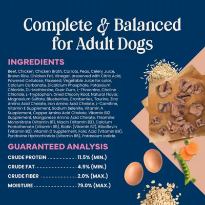 Blue Buffalo Love Made Fresh Small Breed Adult Fresh Dog Food - Beef Stew - Image 5
