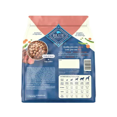 Blue Buffalo Love Made Fresh Adult Fresh Dog Food - Beef Cooked Meatball - Image 2
