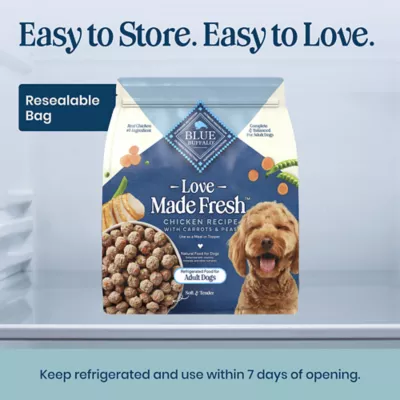 Blue Buffalo Love Made Fresh Adult Fresh Dog Food - Chicken Cooked Meatball - Image 5