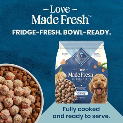 Blue Buffalo Love Made Fresh Adult Fresh Dog Food - Chicken Cooked Meatball - Image 9