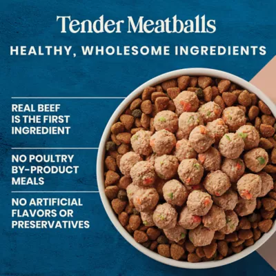 Blue Buffalo Love Made Fresh Small Breed Adult Fresh Dog Food - Beef Cooked Meatball - Image 3