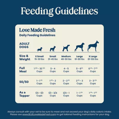 Blue Buffalo Love Made Fresh Adult Fresh Dog Food - Beef Cooked Meatball - Image 7