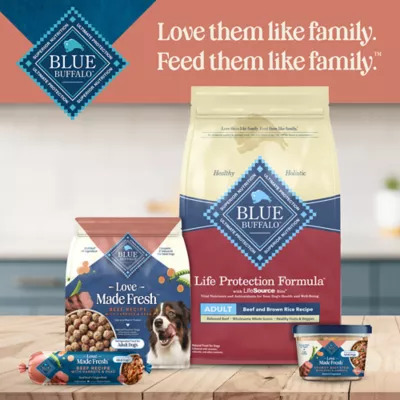 Blue Buffalo Love Made Fresh Adult Fresh Dog Food - Beef Cooked Meatball - Image 10