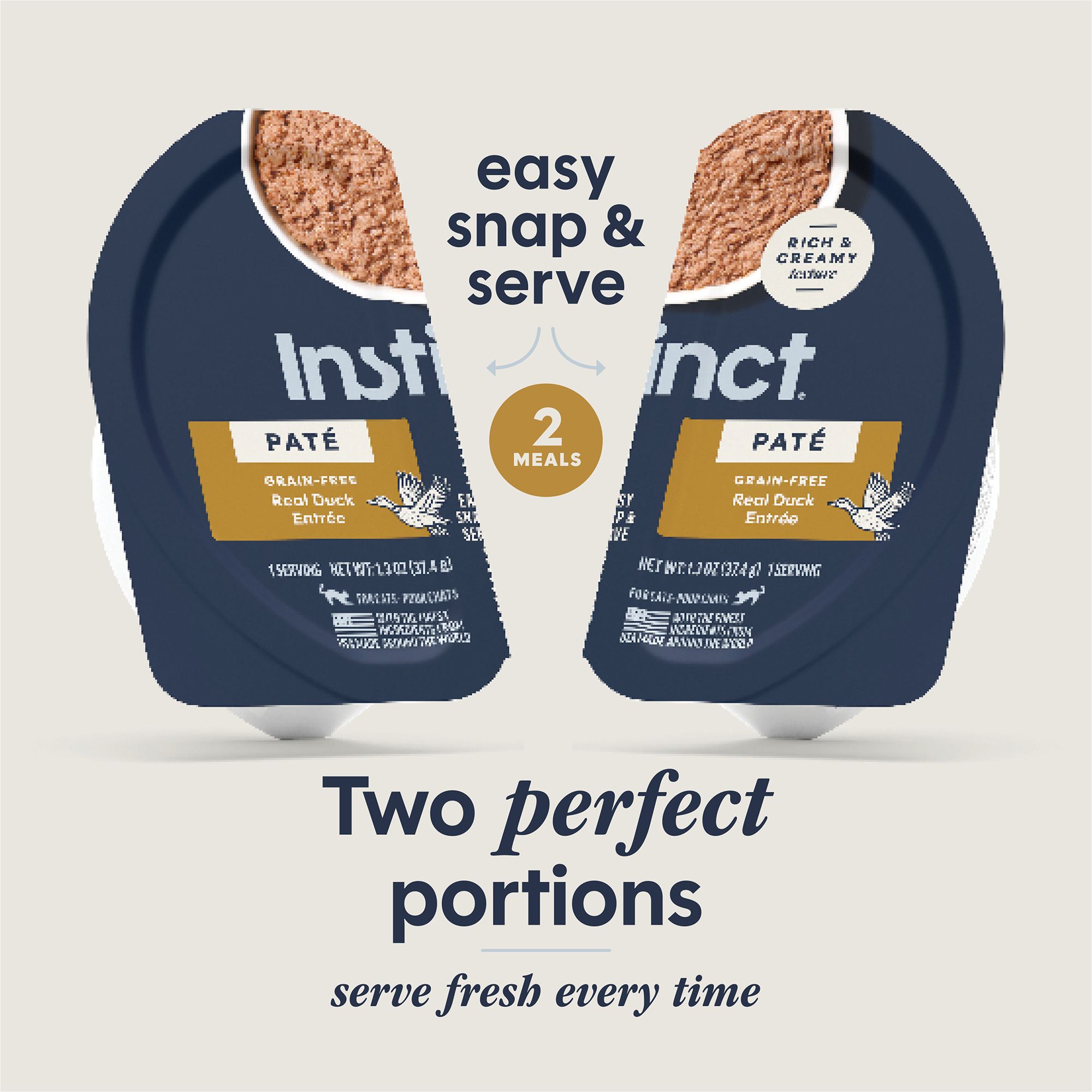 Instinct Wet Cat Food - Split Cup, Pate, Grain-Free - thumbnail 2