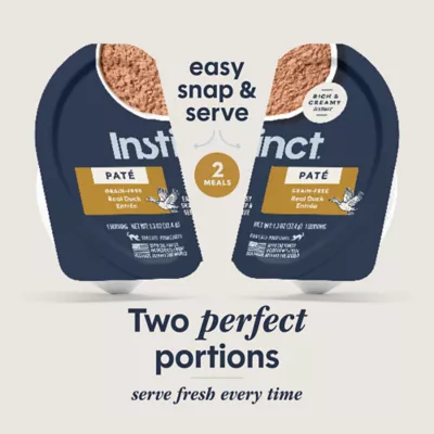 Instinct - Split Cup Wet Cat Food, Pate, Grain-Free Chicken, Multipack, 12 Count - Image 2