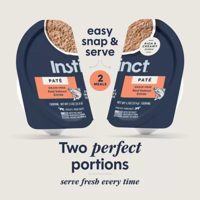 Instinct - Split Cup Wet Cat Food, Pate, Grain-Free Chicken, Multipack, 12 Count - Image 2