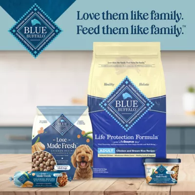 Blue Buffalo Love Made Fresh Adult Fresh Dog Food - Chicken Cooked Meatball - Image 10