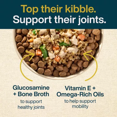 JustFoodForDogs Adult Fresh Dog Food Topper - Joint Support, Chicken & Quinoa - Image 2