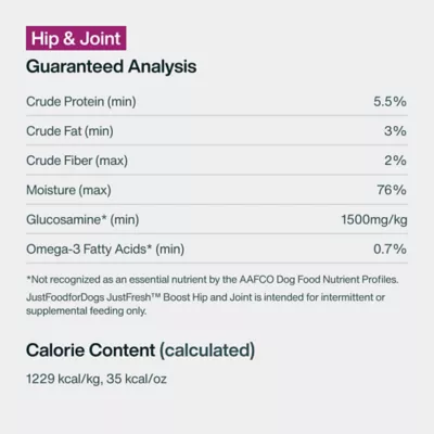 JustFoodForDogs Adult Fresh Dog Food Topper - Joint Support, Chicken & Quinoa - Image 8