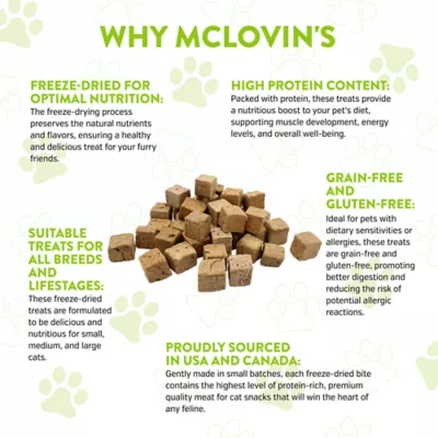 McLovin's Pet® Premium Cat Treats - Freeze-Dried Raw, Beef Liver - Image 5