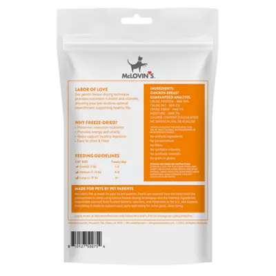 McLovin's Pet® Premium Cat Treats - Freeze-Dried Raw, Chicken Breast - Image 2