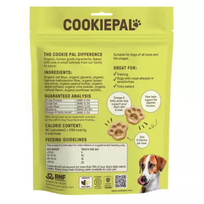 Cookie Pal Sof Baked Bites Dog Treats - Peanut Butter & Apple 3.5 oz - Image 2