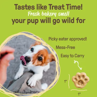 Cookie Pal Sof Baked Bites Dog Treats - Peanut Butter & Apple 3.5 oz - Image 3