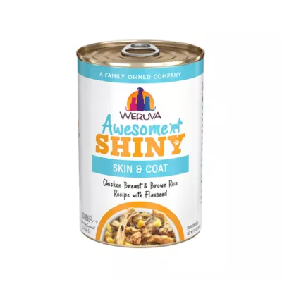 Weruva Awesome Adult Wet Dog Food for Skin & Coat 14oz - Image 1