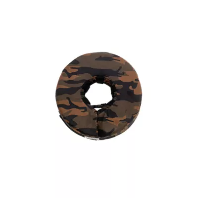 Comfurt Collar Dog & Cat Pet Recovery Collar, Stuffed Comfortable E-Collar, Camo, Multiple Sizes - Image 1