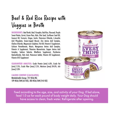 Weruva Awesome Adult Wet Dog Food for Multi-Care 14oz - Image 3