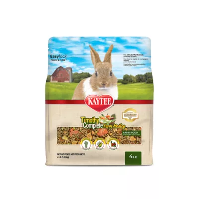 Kaytee Timothy Complete Farm Medley Rabbit Food - Image 1