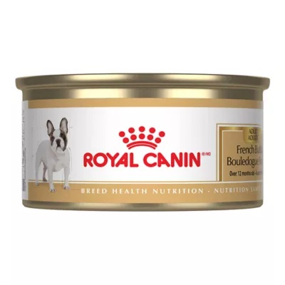 Royal Canin Breed Health Nutrition French Bulldog Adult Loaf in Sauce Canned Dog Food, 3 oz - Image 1