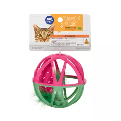 Whisker City®  Electronic Chirp Ball Cat Toy - Image 3