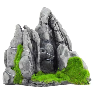 Aqua-Flora™ Resin Rock Range Aquarium Ornament - Image 2