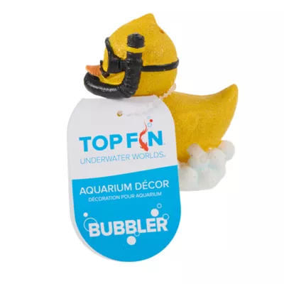 Top Fin® Snorkel Duck Bubbler Aquarium Ornament - Image 3