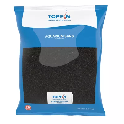 Top Fin® Aquarium Sand - Black - Image 1