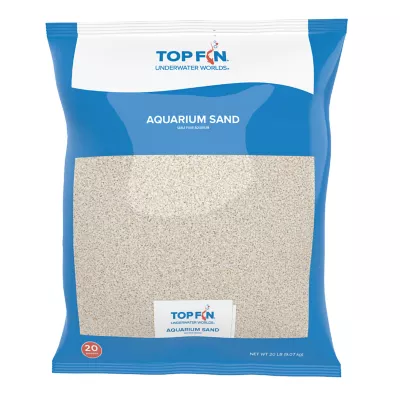 Top Fin® Aquarium Sand - White - Image 1