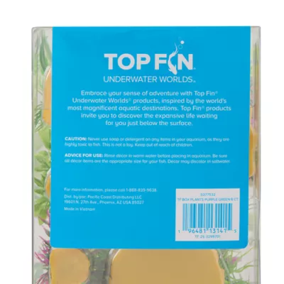 Top Fin® Artificial Aqaurium Plant Variety Pack - 6 Count - Image 3