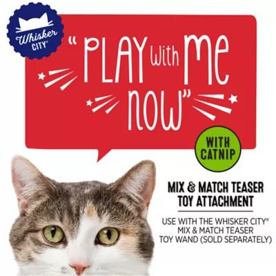 Whisker City® Cow Cat Toys With Attachment  (Teaser Wand Sold Separately) - Image 2