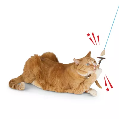 Whisker City® Silvervine Fish Cat Toy Attachment  (Teaser Wand Sold Separately) - Image 3