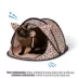 Whisker City® Leopard Print Tent Cat Tent image thumbnail 3