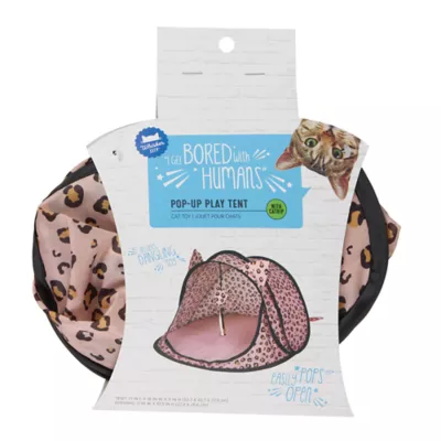 Whisker City® Leopard Print Tent Cat Tent - Image 5