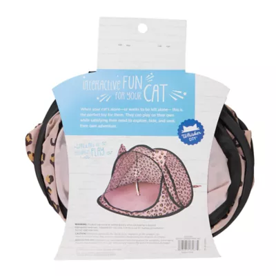 Whisker City® Leopard Print Tent Cat Tent - Image 6