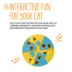 Whisker City® Treat Dispenser Puzzle Cat Toys image thumbnail 4