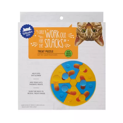 Whisker City® Treat Dispenser Puzzle Cat Toys - Image 5