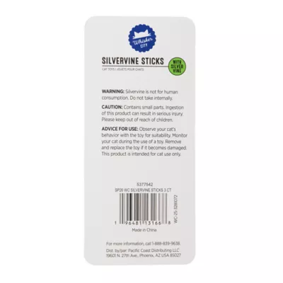 Whisker City® Sivervine Sticks Cat Toys 3-Pack - Image 6
