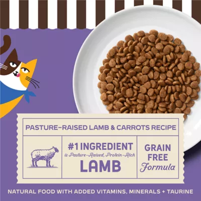 Merrick Purrfect Bistro Adult Cat Dry Food - Grain Free, Pasture Raised Lamb & Carrots Recipe - Image 6