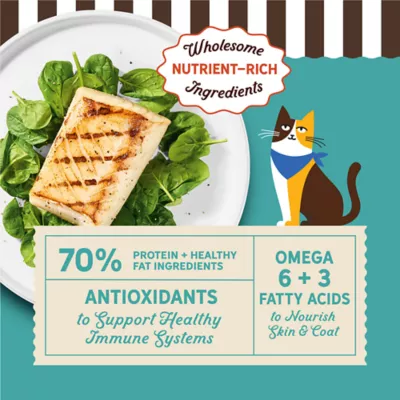 Merrick Purrect Bistro Adult Cat Dry Food - Grain Free, Wild Caught Ocean Whitefish & Spinach Recipe - Image 3