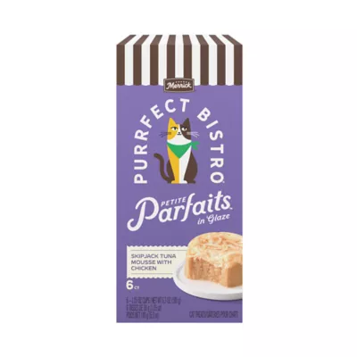 Merrick Purrfect Bistro Petite Parfaits Adult Cat Food Toppers - In Glaze, 6 Ct, 6.3 Oz - Image 1