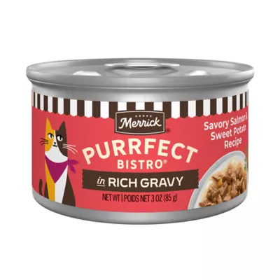 Merrick Purrfect Bistro Adult Cat Wet Food - In Rich Gravy, 3 Oz - Image 1