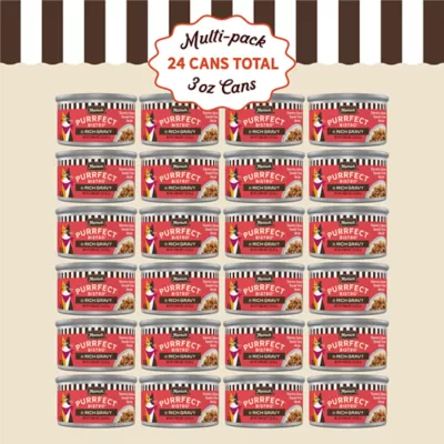 Merrick Purrfect Bistro Adult Cat Wet Food - In Rich Gravy, 3 Oz - Image 3