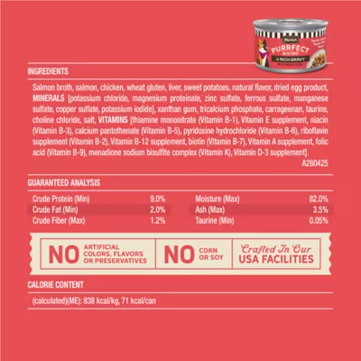 Merrick Purrfect Bistro Adult Cat Wet Food - In Rich Gravy, 3 Oz - Image 6