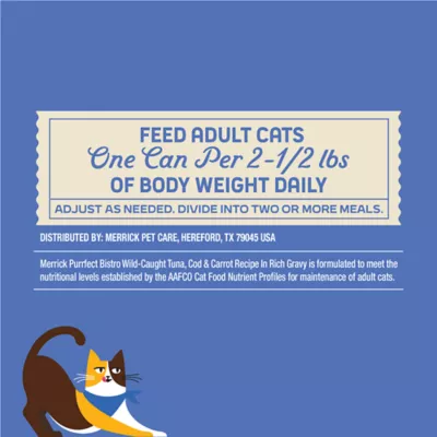 Merrick Purrfect Bistro Adult Cat Wet Food - In Rich Gravy, 3 Oz - Image 6