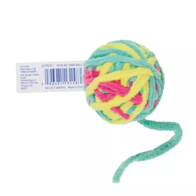 Whisker City® Yarn Ball Assorted Cat Toys - Image 6