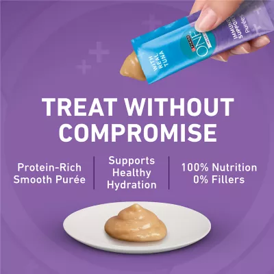 Purina® ONE® +Plus Immune Support Cat Treat - Puree, 4 Ct - Image 4