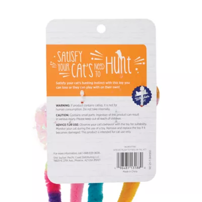 Whisker City® Plush Toy Ball With Tail 4-Pack - Image 6