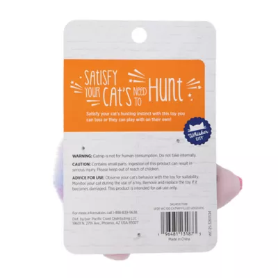 Whisker City® 100% Catnip Filled Hedgehog Cat Toys - Image 6