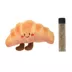 Whisker City® Plush Croissant Refillable Cat Nip Cat Toys image thumbnail 1