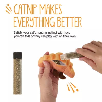 Whisker City® Plush Croissant Refillable Cat Nip Cat Toys - Image 4